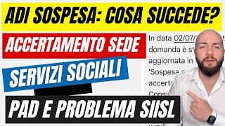 ADI sospesa accertamento sede: cosa sta succedendo?