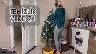 TEMİZLİK VLOG 21 | Yıl Bitmeden Çam Ağacını Toplayım Ayıp Olmasın 