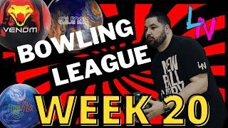 Throwing Some NEW Bowling Balls! Live From League Week 20!