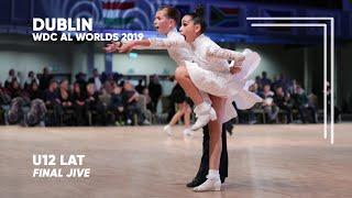 Leo Kolmykov - Abigail Gekker, USA | 2019 Dublin | World U12 LAT - F J