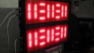 DIY LED scoreboard