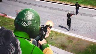 CG Ends Up in a Shootout While Trying to Rob People Cleaning Money | Prodigy 2.6 | GTA | CG