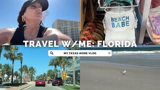 TRAVEL VLOG: Jacksonville, Florida | Beach Day, Dollar Tree Hunting, and Travel Things