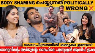 Body shaming ചെയ്യുന്നത് Politically wrong  ASIF ALI | ANASWARA RAJAN INTERVIEW | REKHACHITRAM