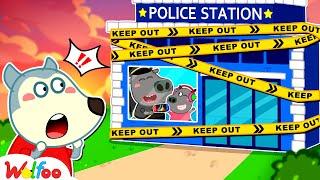 Wolfoo! Police Office Was Blocked! | Educational Videos For Kids | Wolfoo Channel