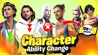 Ob42 Character Ability Change  | Character Ability After Update