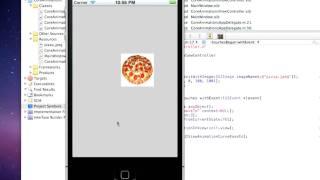 3.2.2 UIView Advanced Animations PART 2, Calling a function on Animation Complete xcode iphone