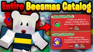 [LEAKED] Bee Bears Catalog *ALL ITEMS* | Beesmas Update