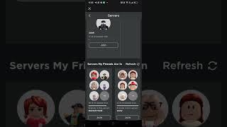 как найти пустой сервер в роблокс на телефоне