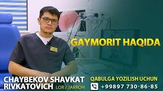 Gaymorit haqida, turlari, belgilari va sabablari / #Gaymorit