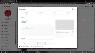 Processing Abandoned Issue | YouTube Video Upload