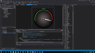 Creating Gauge in user Control WPF and used it on Windows Form