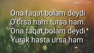 Ona faqat bolam deydi