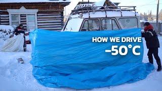 How We Drive a Car at −71°C (−95°F) | Yakutia, Siberia