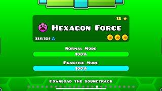 Geometry Dash | Hexagon Force | 100% Complete! | Daniel’s doodles