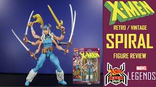 Marvel Legends Retro X-Men SPIRAL Mojoverse Vintage Card Figure Review