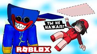 ПАРКУР с ХАГГИ ВАГГИ на ДВОИХ в РОБЛОКС! HUGGY WUGGY Poppy Playtime в ROBLOX Two Player Obby 2