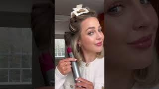 HOW I CURL & STYLE MY SHORT HAIR WITH THE DYSON AIRWRAP ️ #dysonairwrap