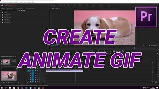 #Premiere #gif How to Create a Gif in Premiere Pro? CC \ Как создать Gif-анимацию в Adobe Premiere ?