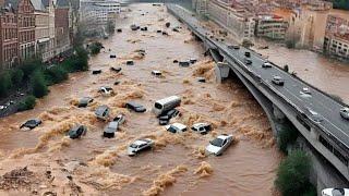 Sad news from Greece! Athens paralyzed by storm and flood