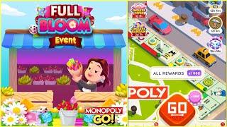 Monopoly Go: Full Bloom Event - 1000x High Rolls Gameplay #monopolygo