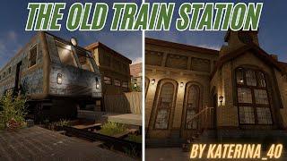 The Old Train Station by Katerina_40 - House Flipper 2 - Major Renovation & Day and Night Tour!