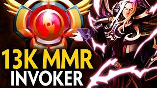 13K MMR INVOKER MAGE SLAYER BUILD vs EARTHSHAKER MID | Dota 2 Invoker