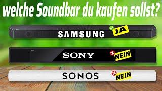 TOP 5 : Beste SOUNDBAR 2025 Vergleich der besten Soundbars auf Deutsch Bose/Sonos/Samsung...