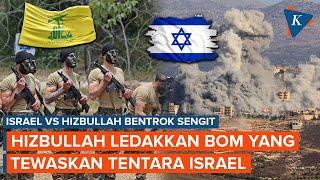 Hizbullah Serang Israel dengan Roket dan Bom Saat Berupaya Menerobos Perbatasan Lebanon