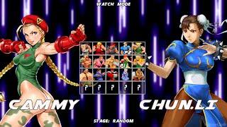 Street Fighter All Stars Mugen Ikemen + Character Selection Screen - Gameplay