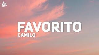 Camilo - Favorito (Letra)