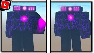 How to get UPGRADED TITAN PROJECTOR MORPH in SUPREME TITANS RP - Roblox