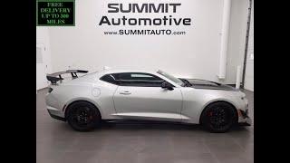 2019 CHEVY CAMARO ZL1 1LE EXTREME TRACK PACK SILVER WALK AROUND REVIEW 11781Z SOLD!