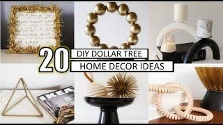 20 DIY HOME DECOR IDEAS + HACKS DOLLAR TREE HIGH END 2021 SAVE MONEY