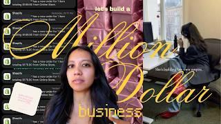 building a MILLION DOLLAR business in my twenties // part 1