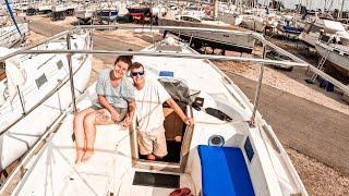 Abandoned Sailboat Restoration: Living Onboard While We Rebuild the Interior...