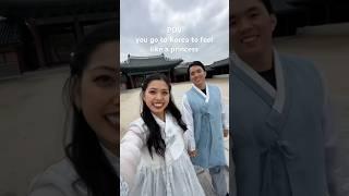 Korean Princess Vibes | Must Do in Korea #koreatravel #seoultravel #seoullife #travelkorea #hanbok