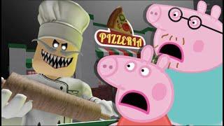 Peppa Pig ESCAPE Papa Pizza Pizzeria in Roblox