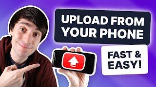 How to Upload Videos to Youtube from iPhone and Android - NEW SHORTS UPDATE (2022)