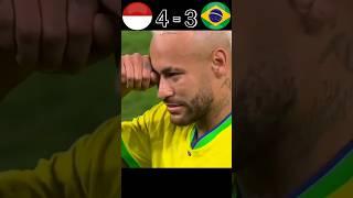 Indonesia vs Brazil 2030 World Cup Final-Pinalty Shootout Imaginary #shorts #football #youtube