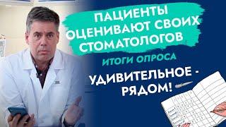 Пациенты оценивают стоматологов!