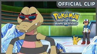 Beartic vs. Krokorok | Pokémon: BW Rival Destinies | Official Clip