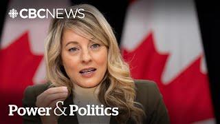 Canada in talks with EU on defence procurement: Joly | Power & Politics