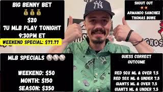 MLB FREE PLAY: Seattle Mariners vs. Chicago Cubs ️ +145 UFC Underdog Play  Friday 6/20/25