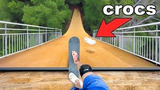 I Tried Extreme Sports in Crocs!