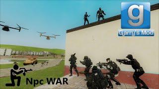 Garry's mod npc war - Fort protection (Gmod Npc Battle)