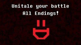 [unitale] Your battle All endings! [undertale fangame]