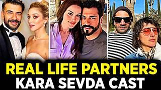 Real Lovers and Husbands of KARA SEVDA Series Actors | Burak, Neslihan, Kan