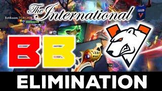 ABSOLUTELY CRAZY ELIMINATION GAME !!! BB TEAM vs VIRTUS PRO - THE INTERNATIONAL FINALS 2023 DOTA 2