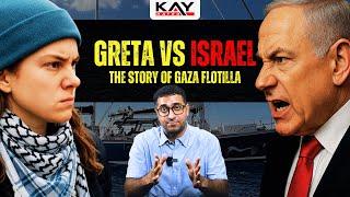 All Eyes on Gaza: 12 Aboard the Flotilla, Greta Thunberg Demands Access for Humanitarian Aid